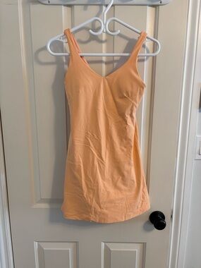 lululemon athletica Align Peach Mini Workout Dress
